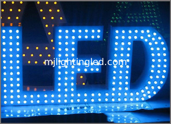 Pixel führte des Licht-9mm Dekorations-Lichter Pixel-Modul-Kanal-Buchstabe-der Zeichen-0.1W/PCS 50pcs/Lot Anbieter