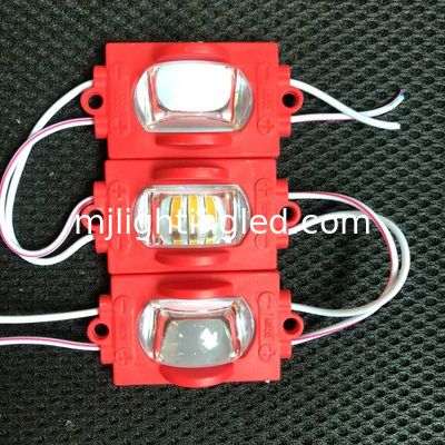 DC12V SMD2835 LED-Modul 3LED 1.5W IP65 wasserdichtes Injektions-LED-Modul mit Objektiv für Kanalbriefe Werbezeichen Anbieter