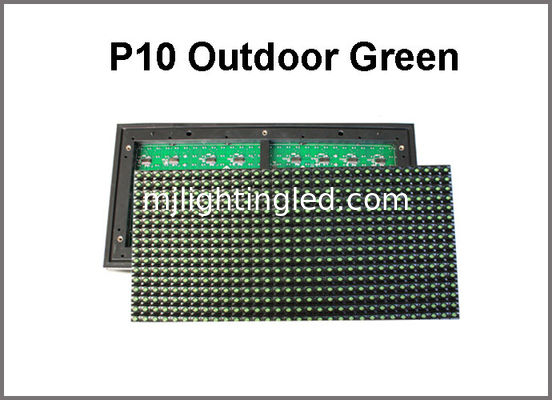 5V P10 Outdoor Led Display Grüne Farbe P10 Led Panel Display Modul Led Bildschirm Modul Werbetafel