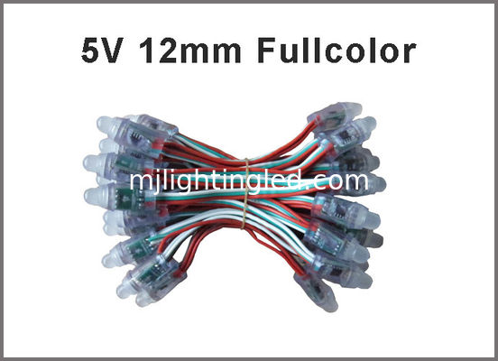 5V 12mm Farbwechselnde LED-Punktleuchte 1903/6803/WS2801/WS2802 LED-Beschilderung Außenwerbung Schilder