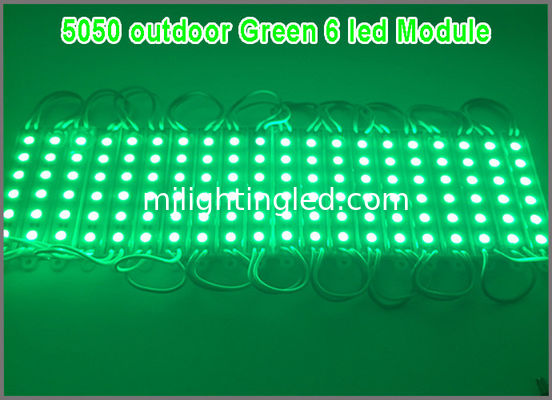 Module SMD5050 LED Modul-DC12V 6 LED imprägniern helle Hintergrundbeleuchtung im Freien für Anschlagtafel