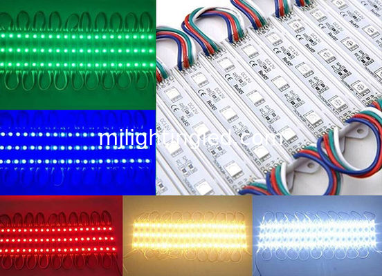 5050 RGB-LED-Modul 12V wasserdicht RGB-Farbwechsel-LED-Module Beleuchtung für Werbeanzeigen