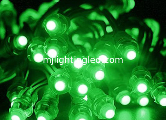Punktpixel-Beleuchtungen Bälle 12mm grüne LED DC5V LED Signage führte im Freien geführte Hintergrundbeleuchtung der Kanalbuchstaben Nameboard