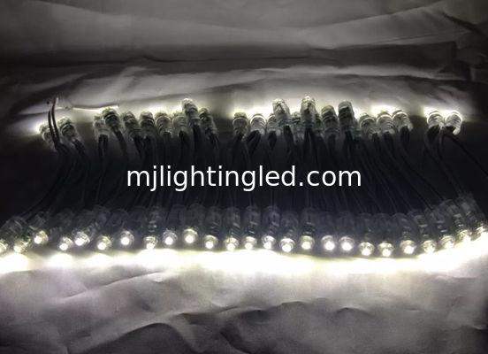 9mm Einfarbiges Mini Pixel Led-Licht IP68 DC 5V Weiß Adressierbares LED-String-Licht Punktlichter für Werbung