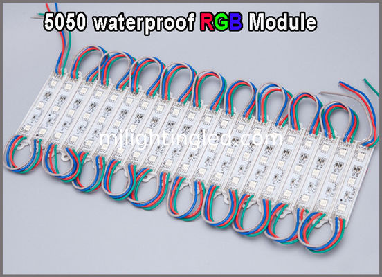 5050 RGB Modulo Led 12V wasserdicht RGB Farbwechsel-LED-Module Beleuchtung für Werbeanzeigen