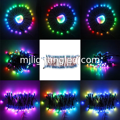 12mm 5V LED-Punktelleuchten Vollfarbe 281IC 1903IC Für Bühnendekoration