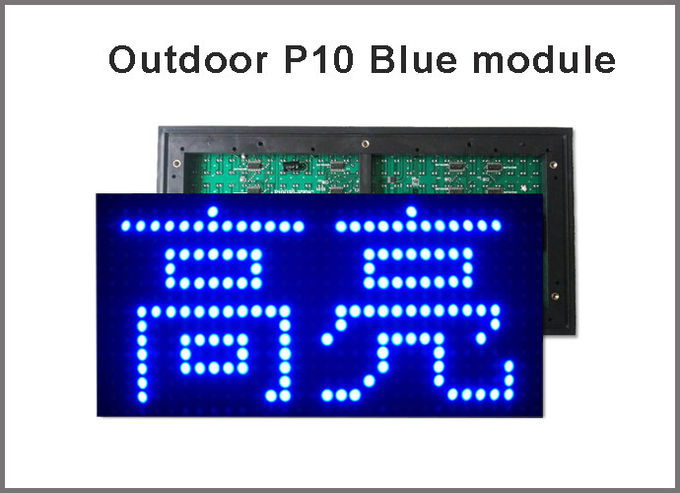 10mm Pixelmodul 1/4 im Freien scannen 320*160mm blaues geführtes Modul der Anzeige Pixels 32*16 p10