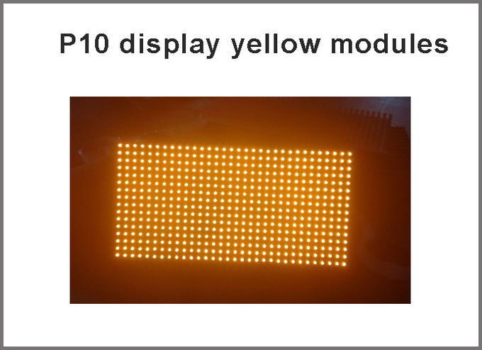 Geführtes wasserdichtes geführtes Brett des Gelbs des Moduls P10 im Freien, 320MM*160MM, geführtes Modul, Pixel 32*16
